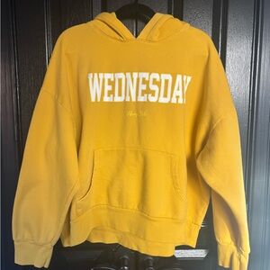 Yellow 'Wednesday' Call Her Daddy Hoodie